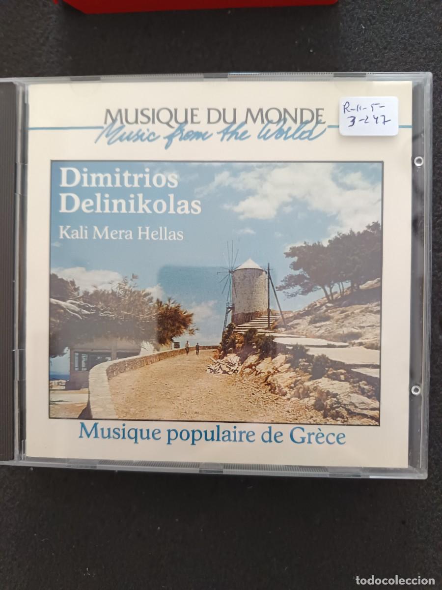 CDs de M&uacute;sica: MUSIQUE DU MONDE / MUSIC FROM THE WORLD. DIMITRIOS DELINIKOLAS. KALI MERA HELLAS. MUSIQUE POPULAIRE