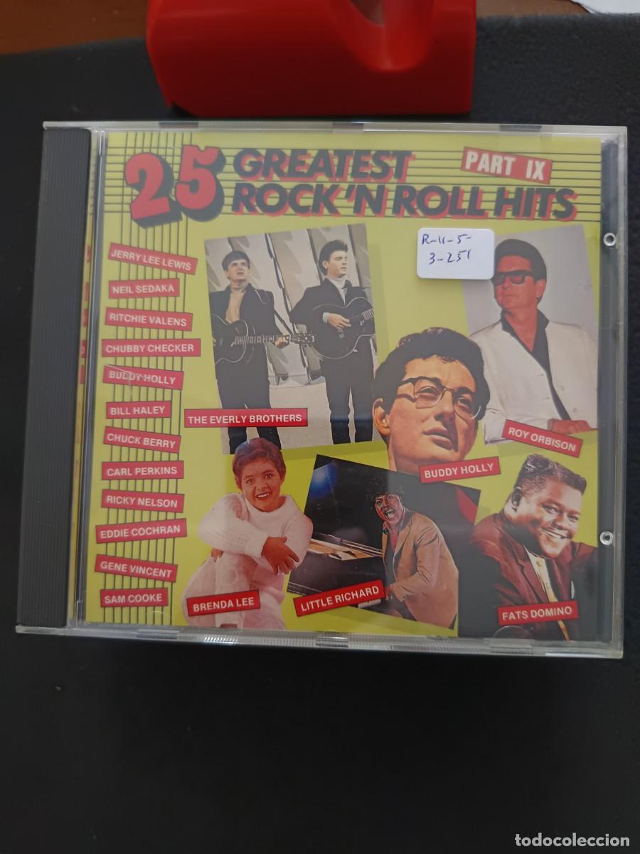 CDs de M&uacute;sica: 25 greatest rock'n'roll hits. Part IX