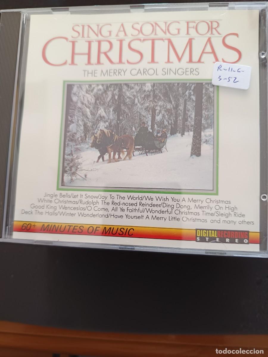 CDs de M&uacute;sica: SING A SONG FOR CHRISTMAS. THE MERRY CAROL SINGERS