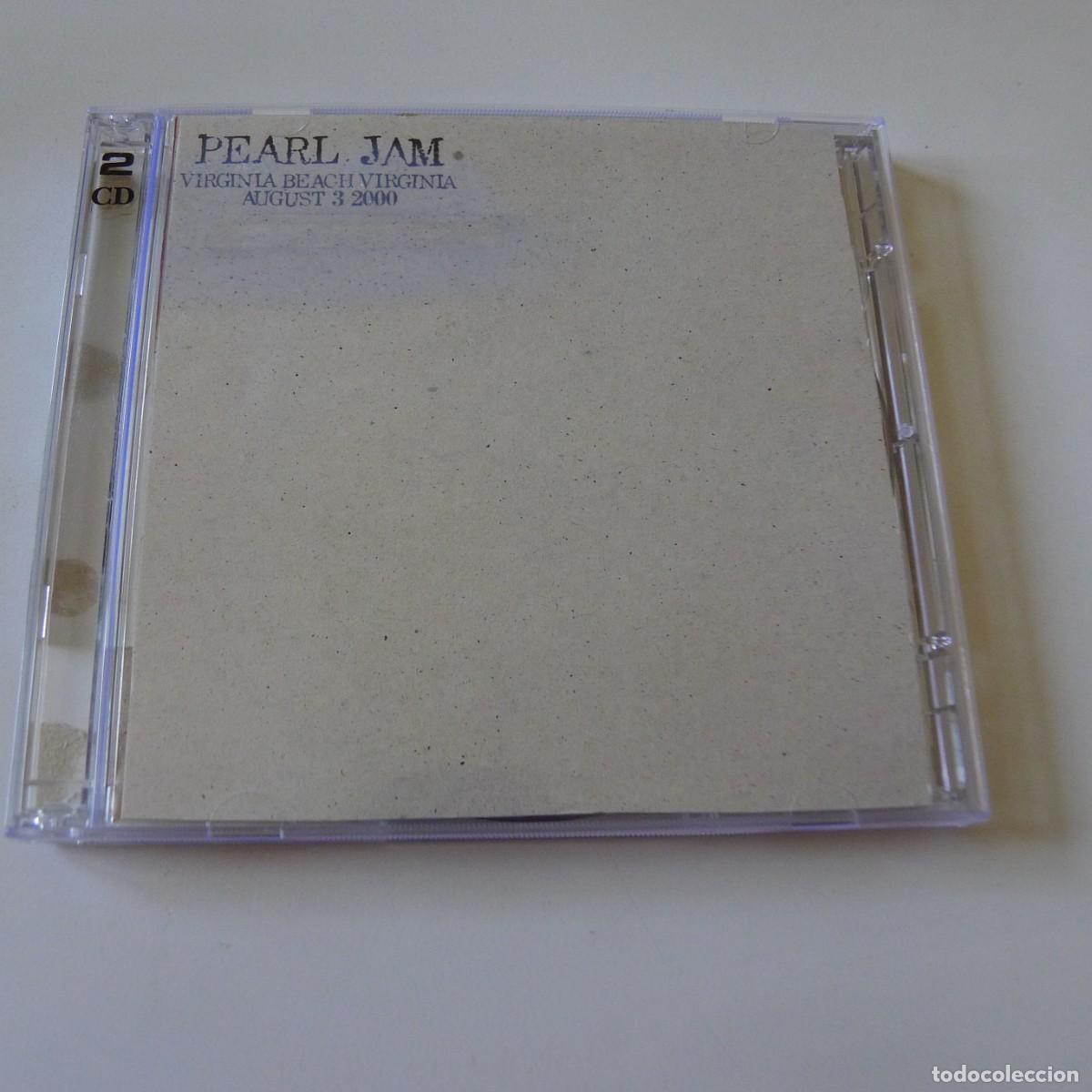 CDs de M&uacute;sica: Pearl Jam &ndash; Virginia Beach, Virginia - August 3, 2000 2CD