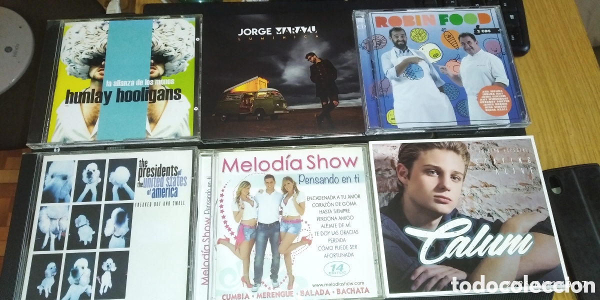CDs de M&uacute;sica: Lote de 6 CDs por cierre de negocio. Incluye 6 unidades. - Ideal para coleccionistas o amantes de
