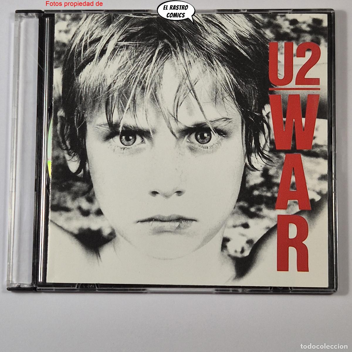 CDs de M&uacute;sica: U2, War, CD Island (1983), ver descripci&oacute;n