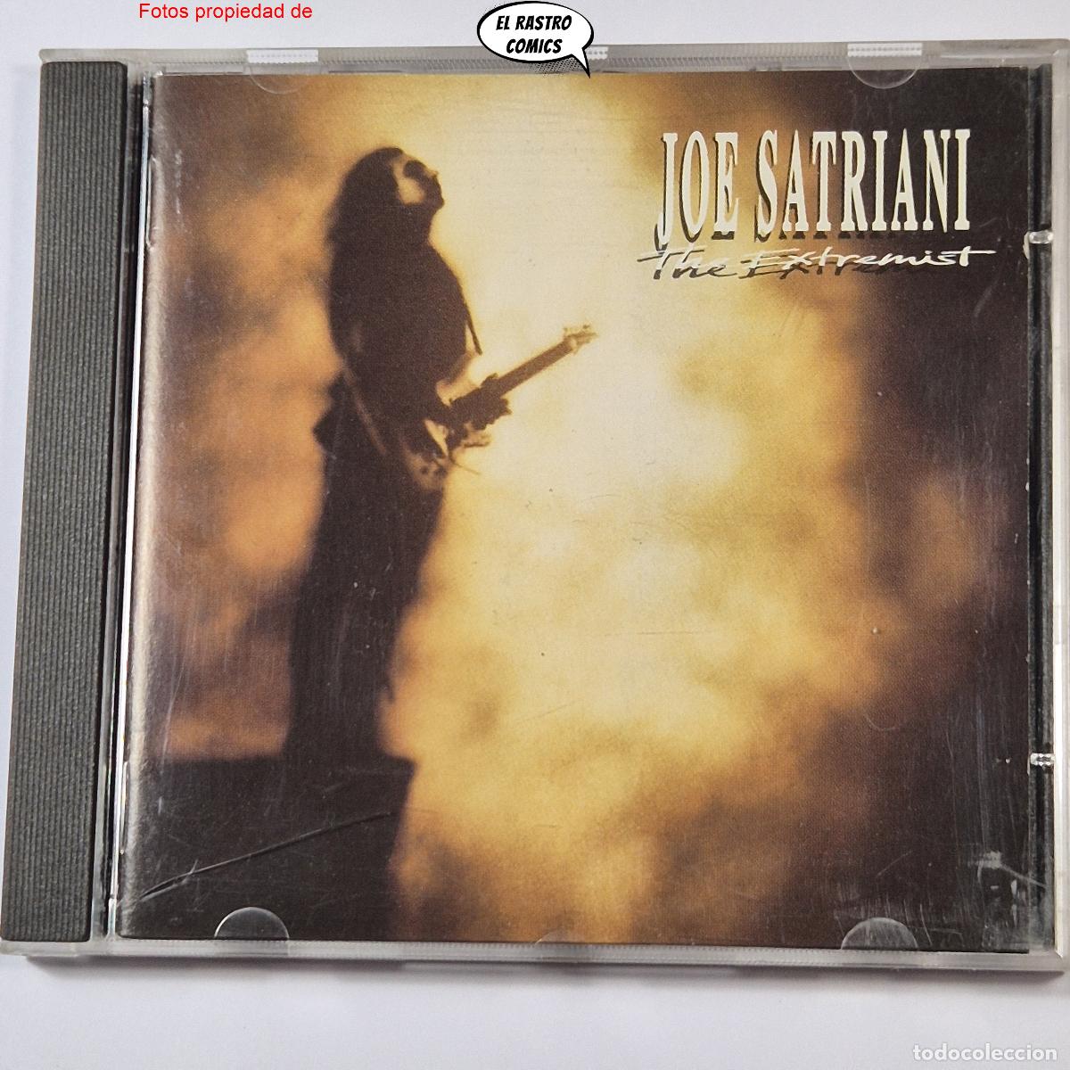 CDs de M&uacute;sica: Joe Satriani, The Extremist, CD Relativity 1992