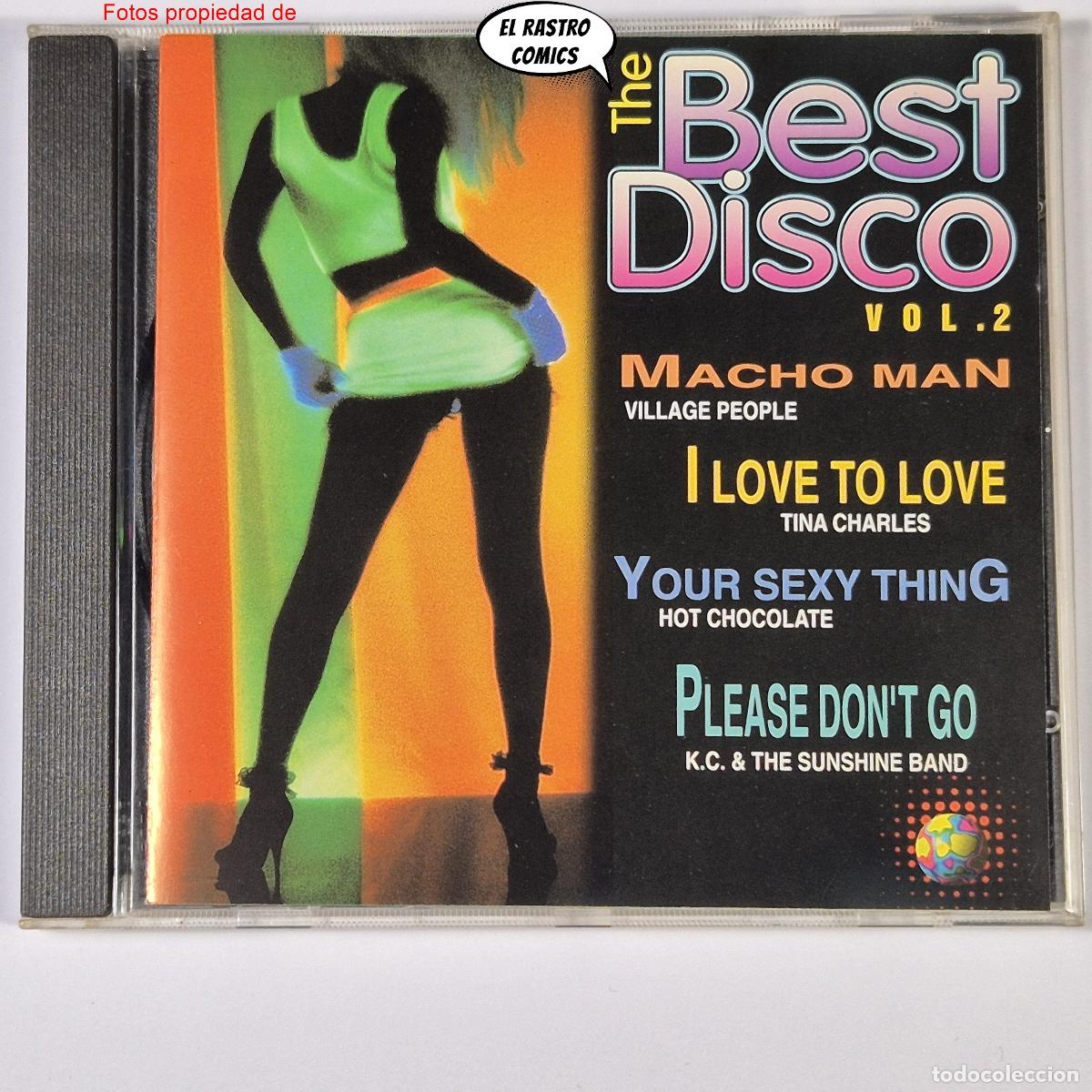 CDs de M&uacute;sica: The Best Disco Vol 2, CD Divucsa 1996, Italo-Disco, excelente estado
