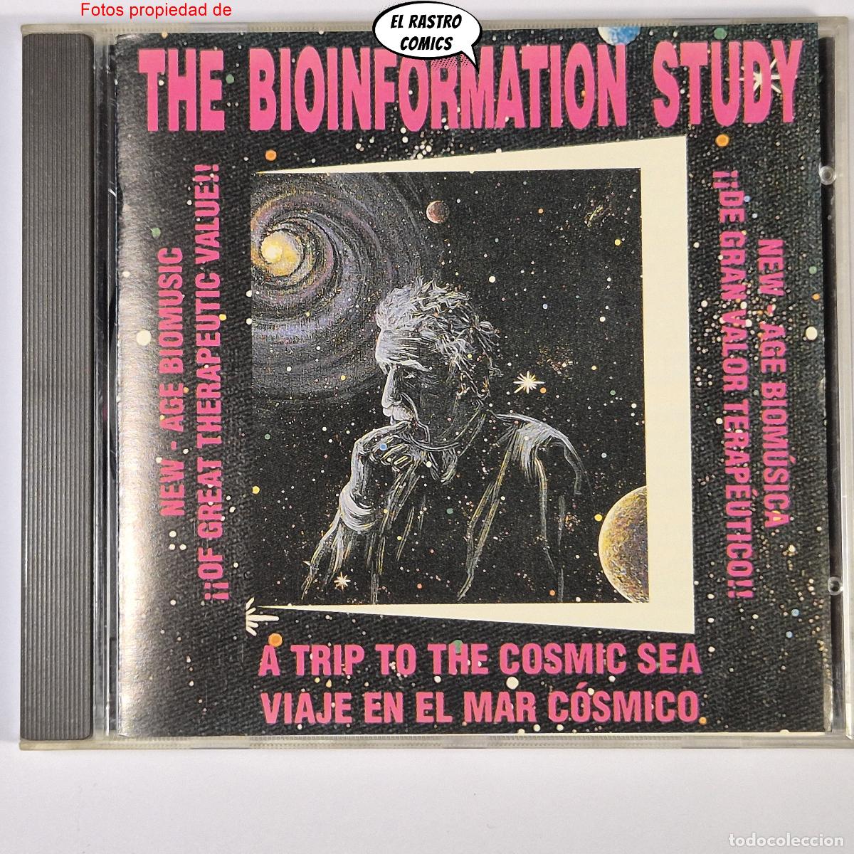 CDs de M&uacute;sica: The Bioinformation Study, Viaje en el mar c&oacute;smico, A trip to cosmic sea, Biom&uacute;sica, Terap&eacute;utico, CD