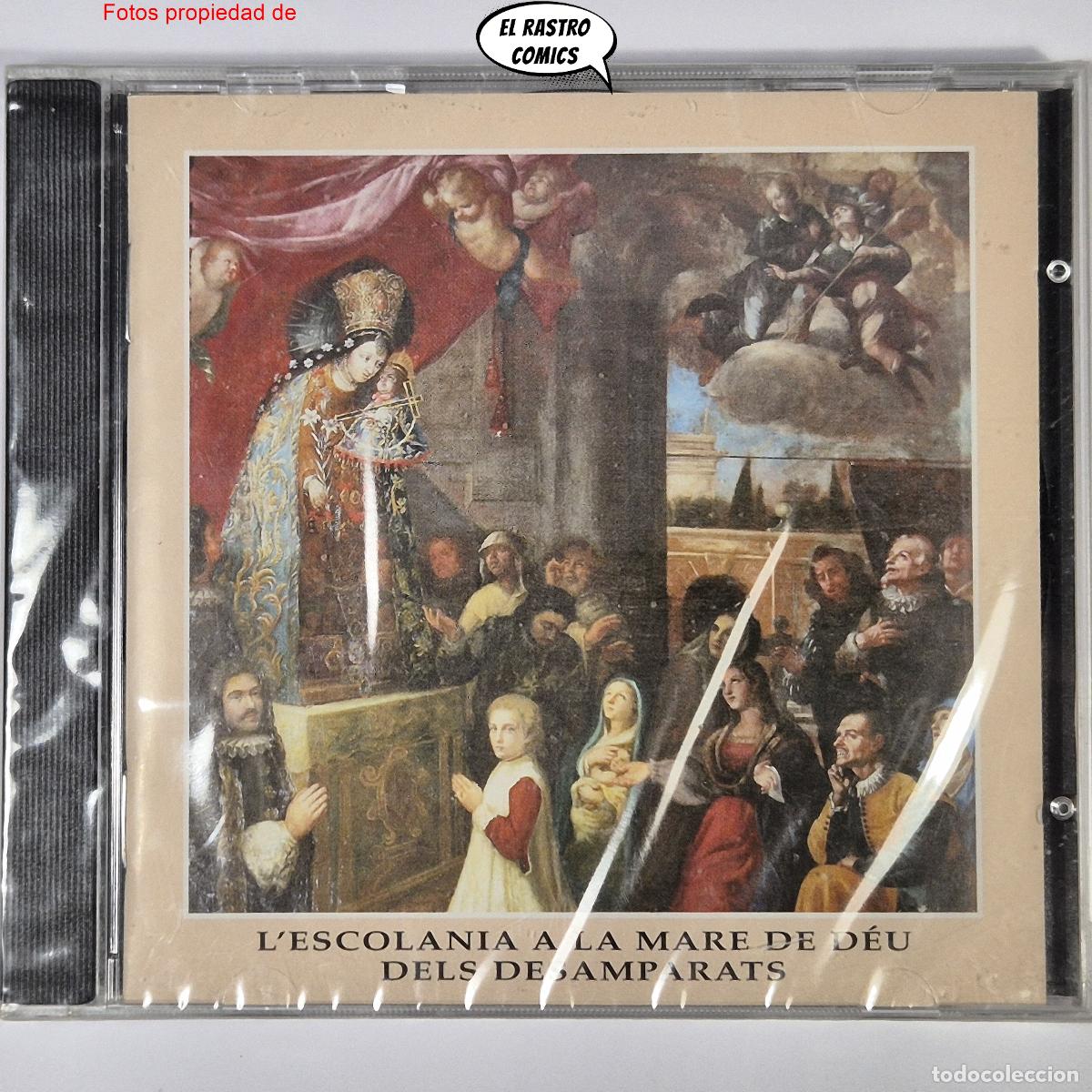CDs de M&uacute;sica: L&acute;Escolan&iacute;a a la Mare de D&eacute;u dels Desamparats, CD precintado Tabalet, Valencia, Virgen Desamparados