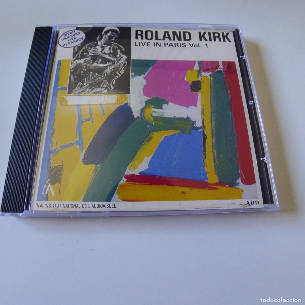 CDs de M&uacute;sica: Roland Kirk &ndash; Live In Paris Vol. 1 CD