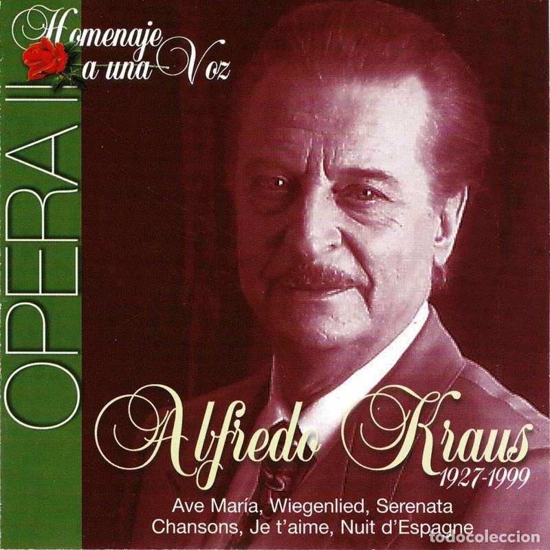 CDs de M&uacute;sica: Alfredo Kraus - Homenaje a una Voz 1927-1999. Opera II. CD