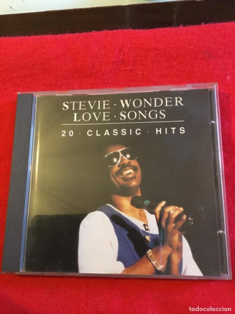 CDs de M&uacute;sica: Stevie Wonder &lrm;&ndash; Love Songs - 20 Classic Hits-CD