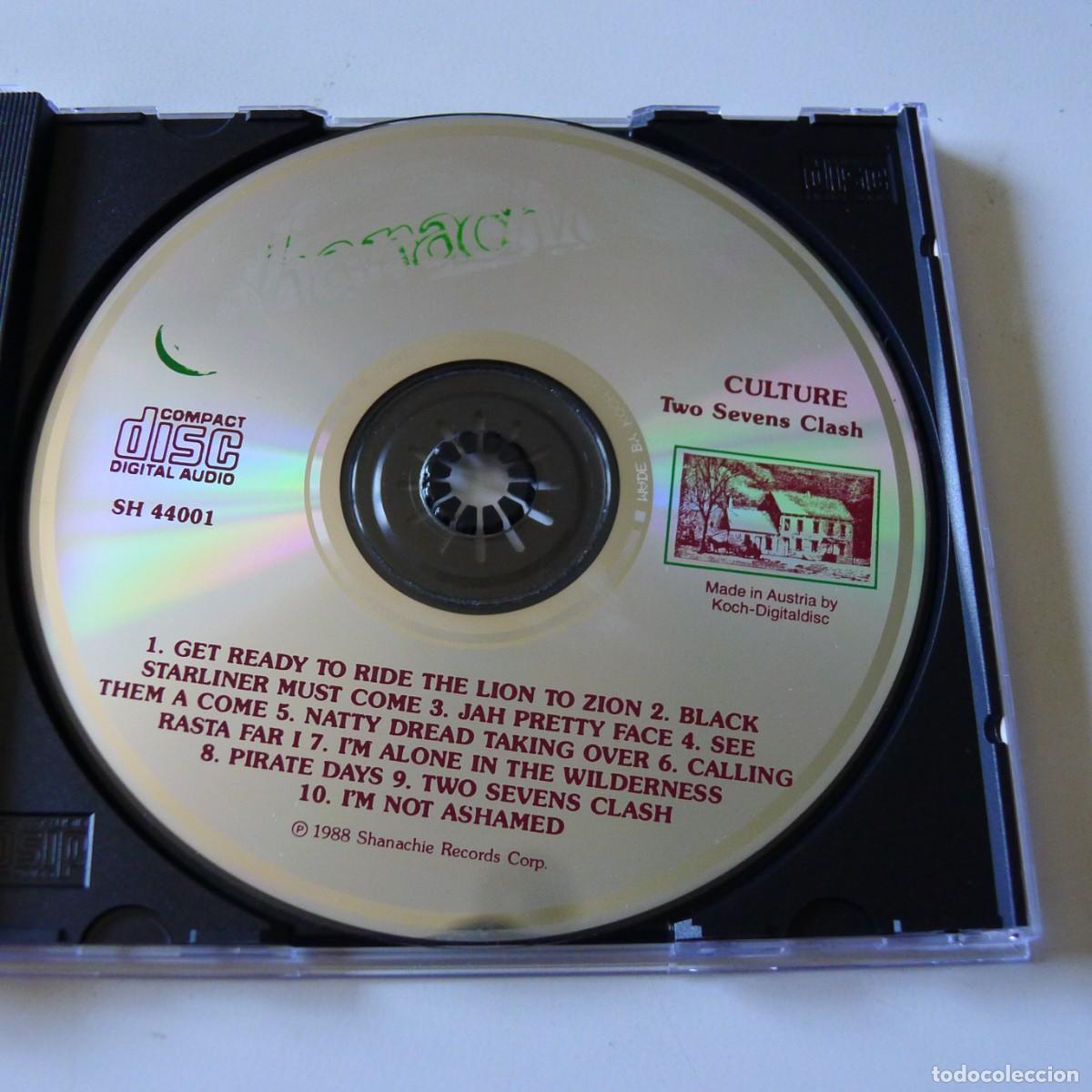 CDs de m&uacute;sica: Culture &ndash; Two Sevens Clash CD edicion US - Foto 2