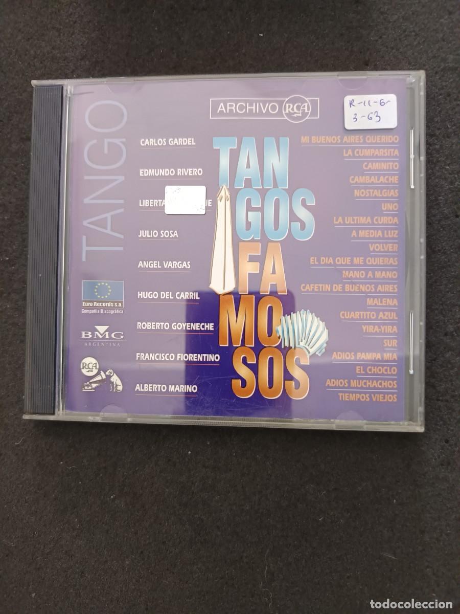CDs de M&uacute;sica: TANGOS FAMOSOS (CARLOS GARDEL Y OTROS)