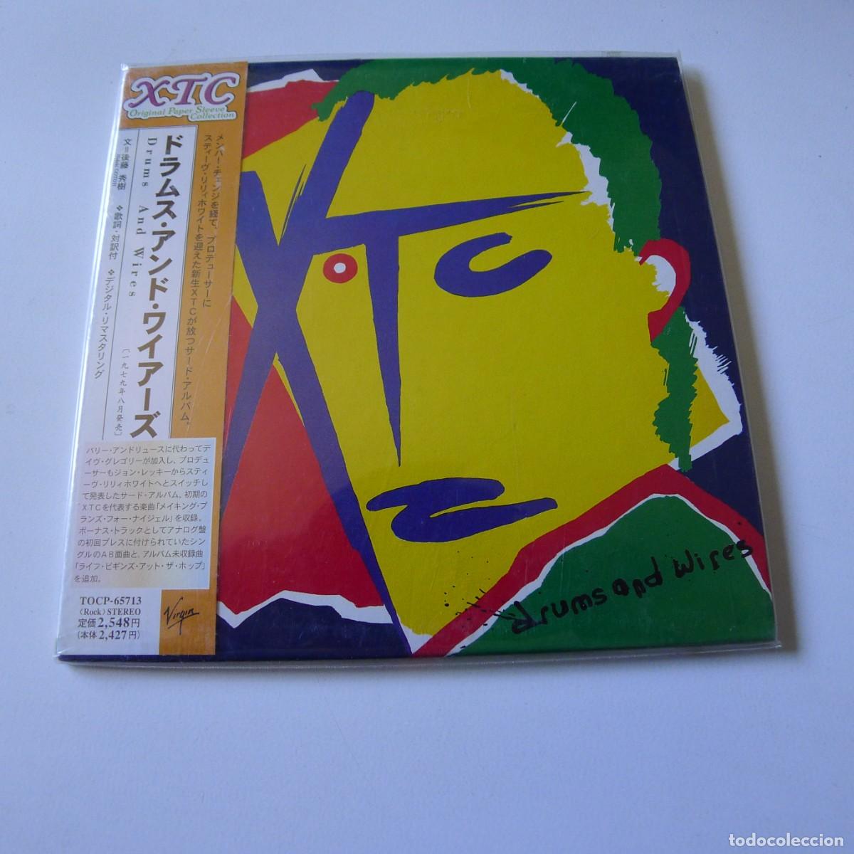 CDs de M&uacute;sica: XTC &ndash; Drums And Wires CD edicion paper sleeve Japan con OBI