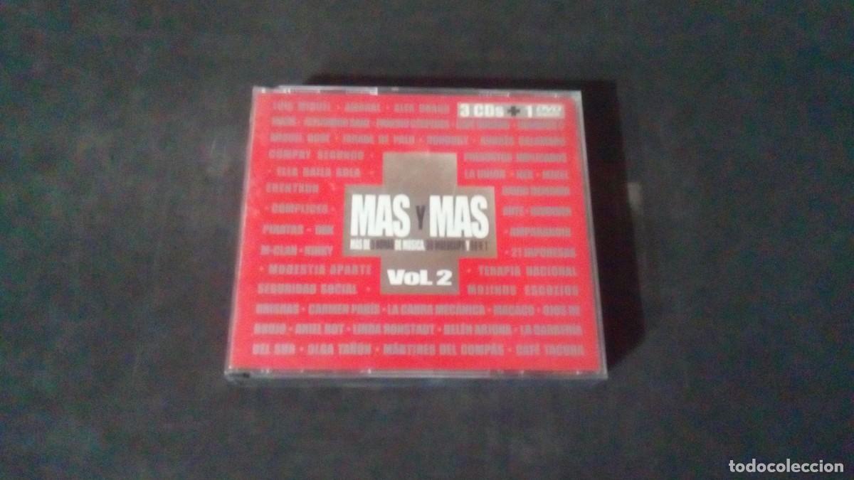 CDs de M&uacute;sica: 3 CD + DVD MAS Y MAS - M&Aacute;S DE 5 HORAS DE M&Uacute;SICA, 40 VIDEOCLIPS Y 60 N&deg;1