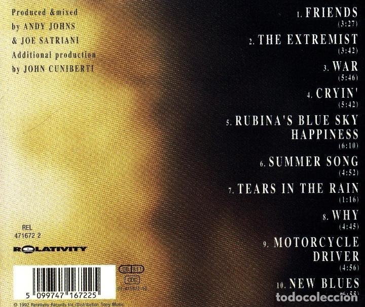 CDs de m&uacute;sica: JOE SATRIANI. THE EXTREMIST. CD - Foto 2