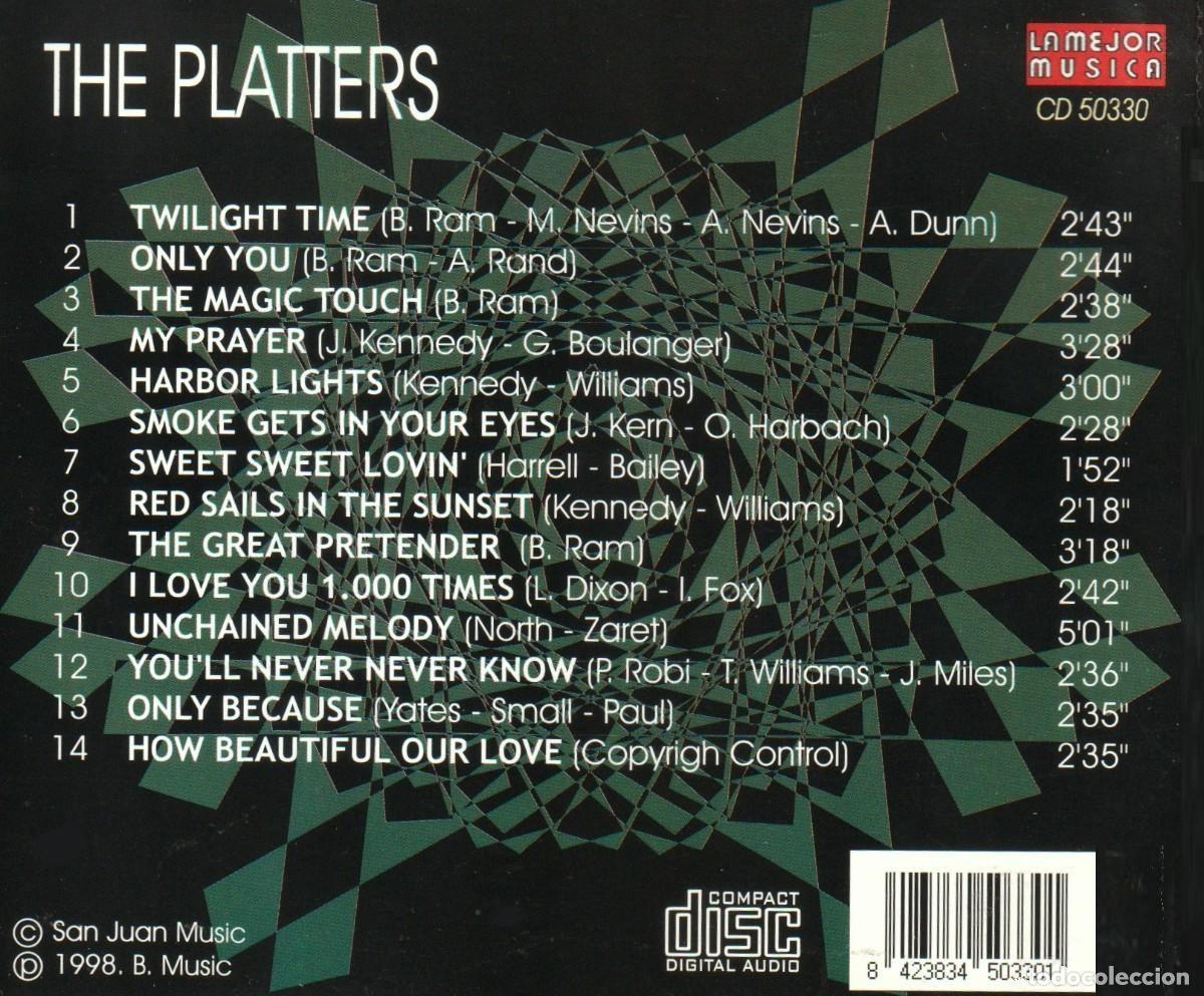 CDs de m&uacute;sica: THE PLATTERS. THE PLATTERS. CD. - Foto 2