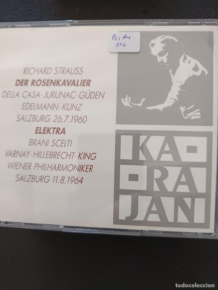 CDs de M&uacute;sica: 3 CD SET. RICHARD STRAUSS, DER ROSENKAVALIER / ELEKTRA. SALZBURG. KARAJAN. 3 CD