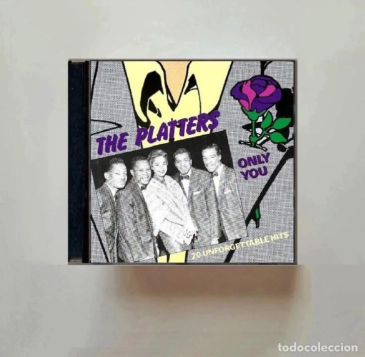 CDs de m&uacute;sica: THE PLATTERS. ONLY YOU. CD. - Foto 1
