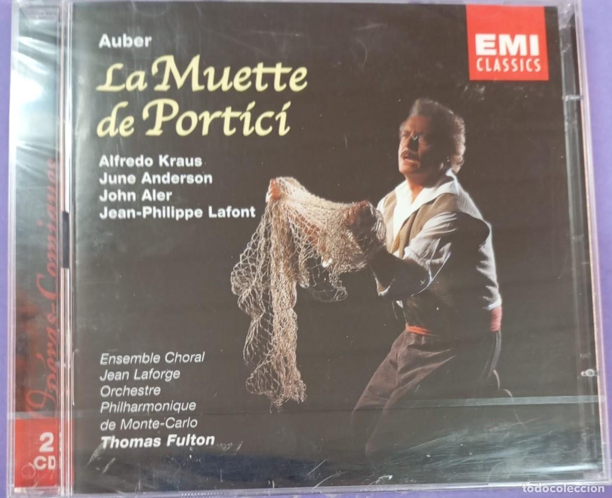 CDs de M&uacute;sica: Alfredo Kraus, June Anderson, John Aler, Jean-Philippe Lafont.2xcd &ndash; La Muette De Porti -PRECINTADO