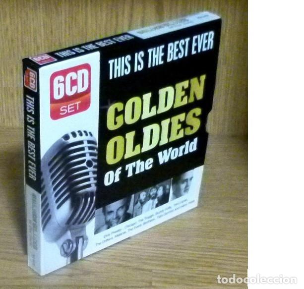 CDs de M&uacute;sica: [6 CDS SET BOX]. GOLDEN OLDIES OF THE WORLD. ELVIS PRESELY. CHICAGO. THE TROGGS. DRIFTERS.