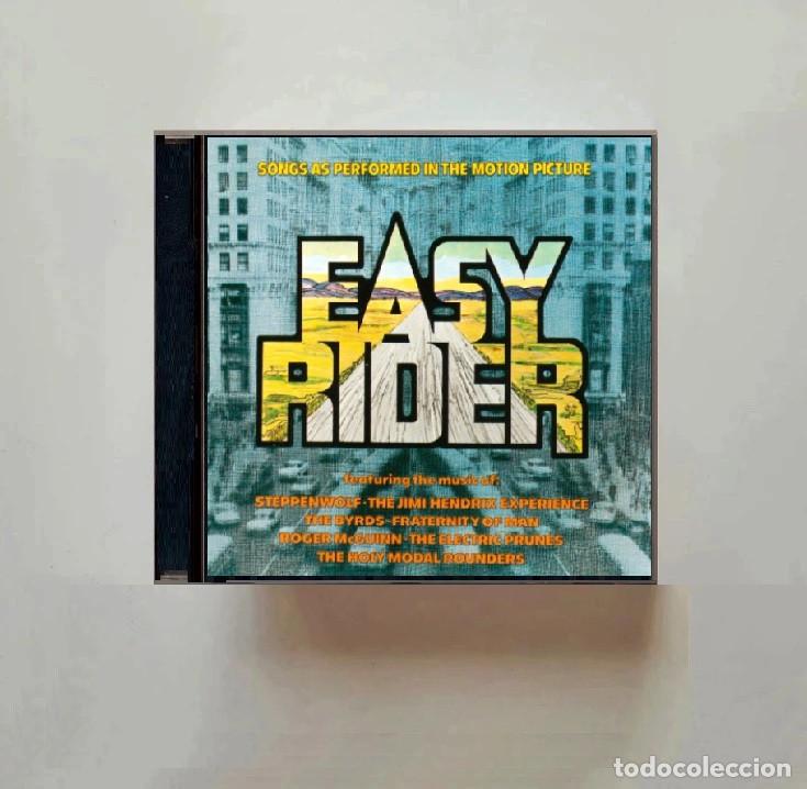 CDs de M&uacute;sica: EASY RIDER. STEPPENWOLF. JIMI HENDRIX. BYRDS. ELECTRIC PRUNES. BSO. CD.