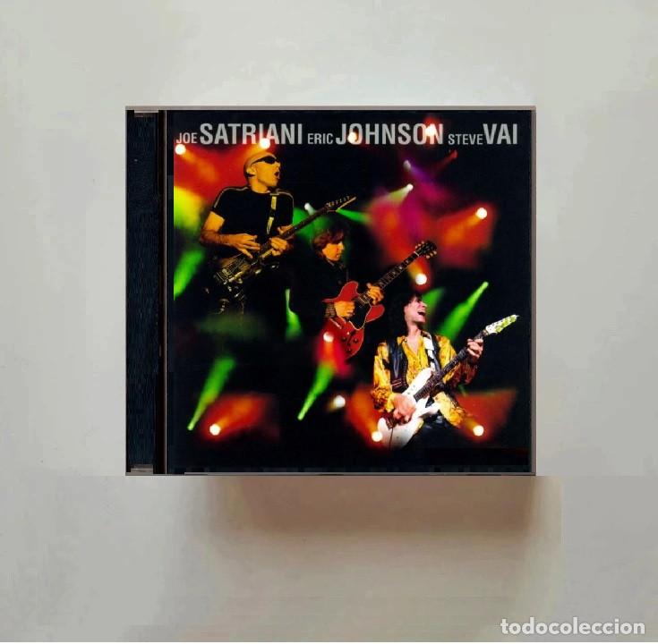 CDs de M&uacute;sica: G3 LIVE IN CONCERT. JOE SATRIANI. ERIC JOHNSON. STEVE VAI. CD.
