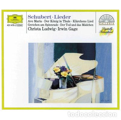 CDs de M&uacute;sica: Schubert: Lieder- 0028943147620