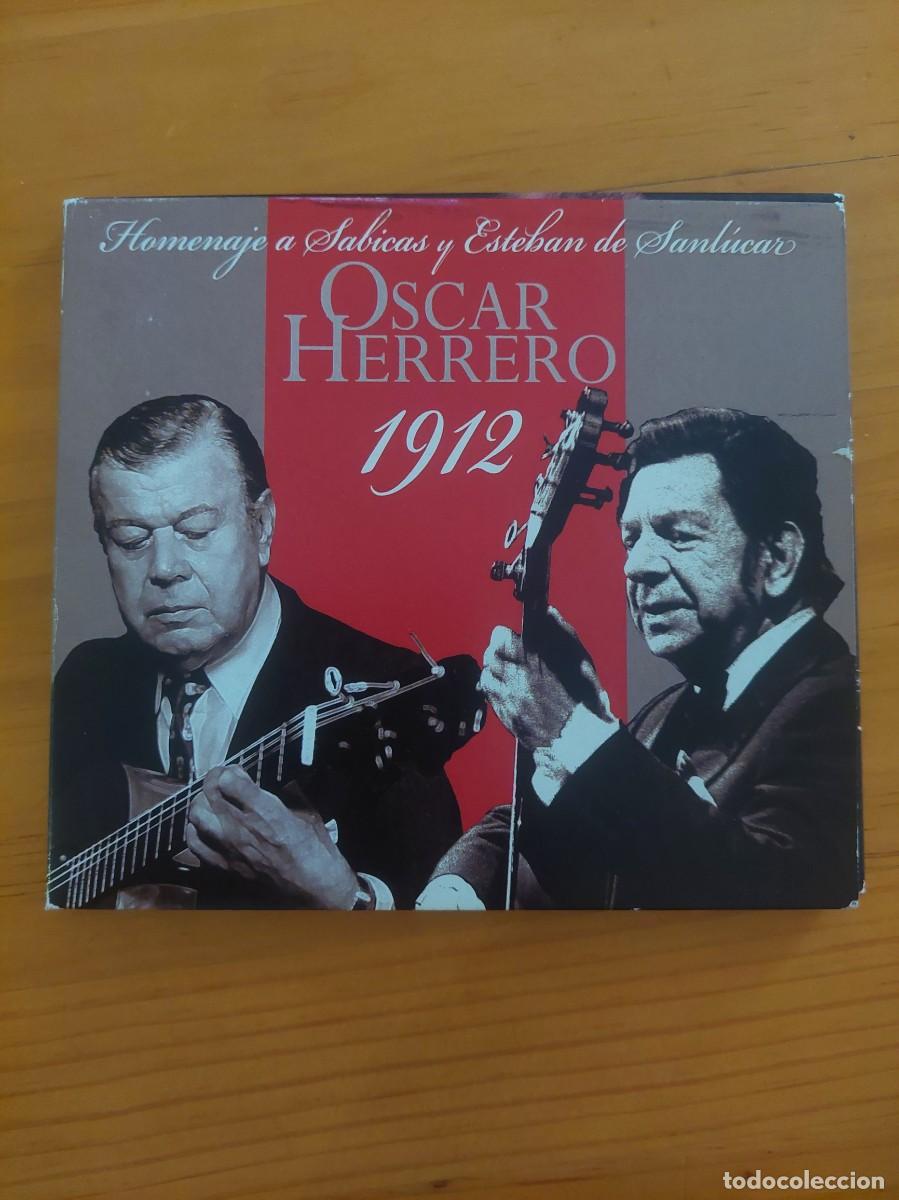 CDs de M&uacute;sica: OSCAR HERRERO 1912 - HOMENAJE A SABICAS Y ESTEBAN DE SANLUCAR - ESTUCHE DE LUJO