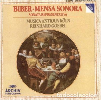CDs de M&uacute;sica: Biber: Mensa Sonora / Sonata Representativa- 0028942370128