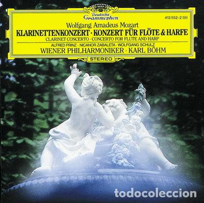 Music CDs: Mozart: Clarinet Concerto K.622; Flute & Harp Concerto K.299- 0028941355225