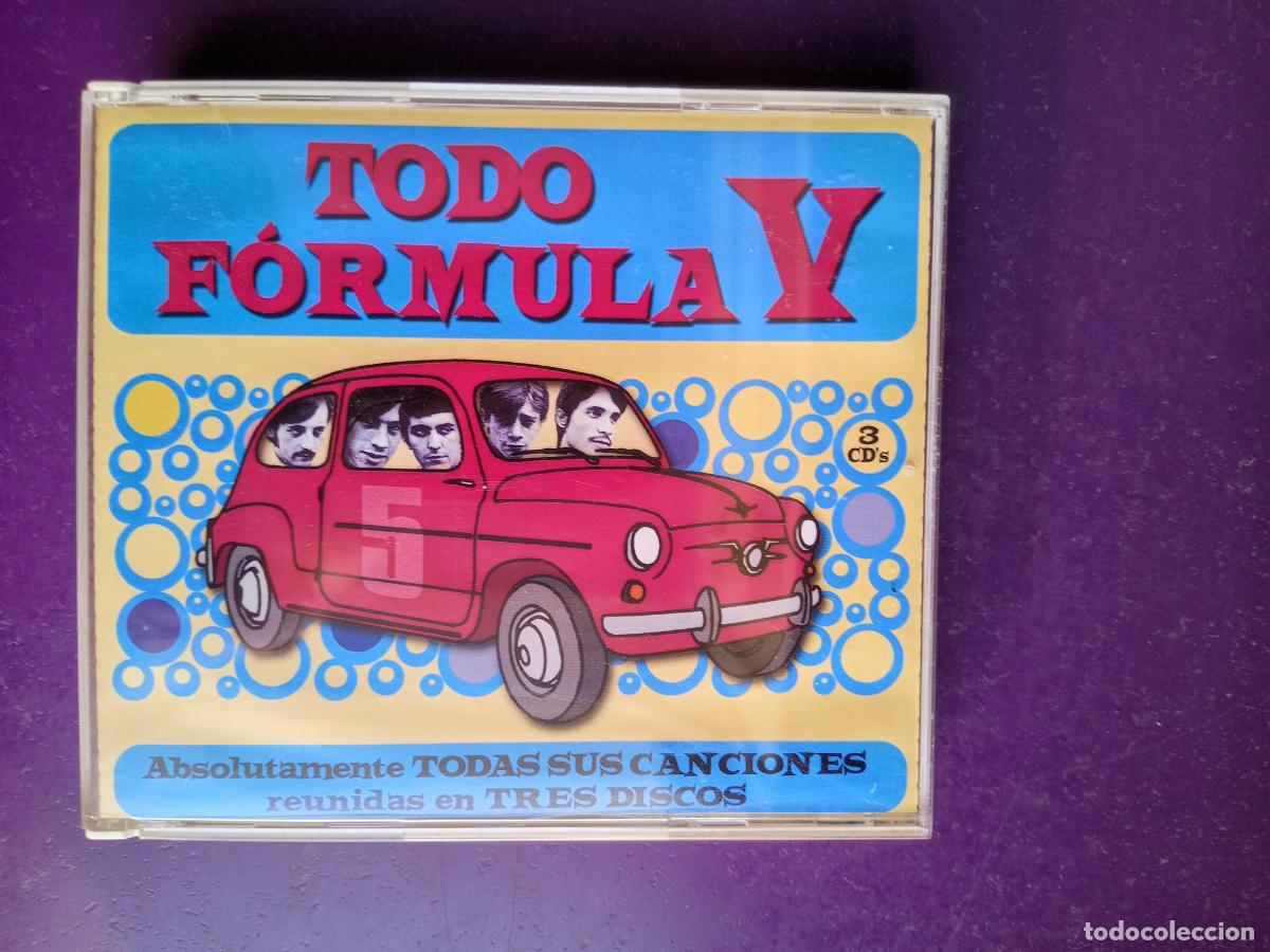 CDs de M&uacute;sica: Todo F&oacute;rmula V - TRIPLE CD UNIVERSAL 2005 - 66 TEMAS + LIBRETO - SIN APENAS USO