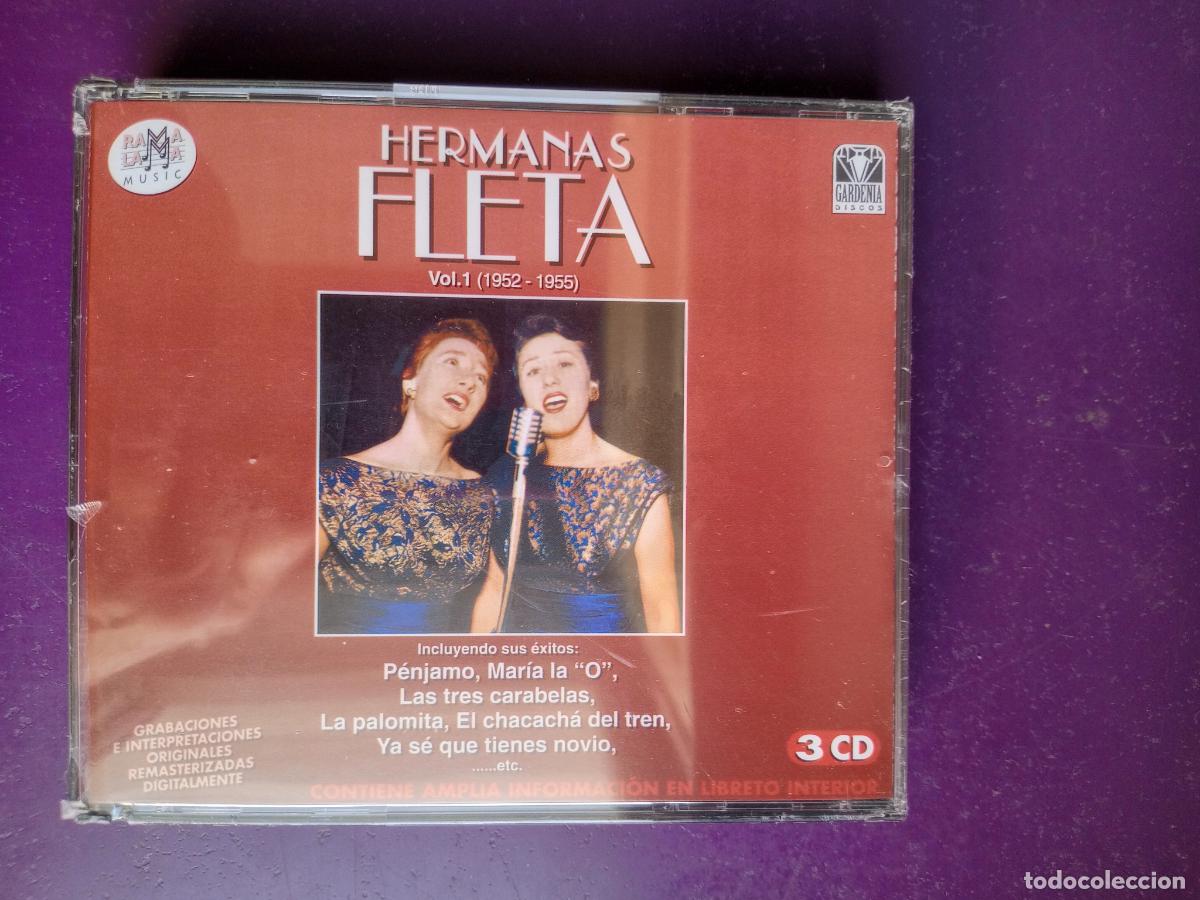 CDs de M&uacute;sica: Hermanas Fleta &lrm;&ndash; Vol.1 (1952-1955) - TRIPLE CD RAMA LAMA 2003 - 55 TEMAS + LIBRETO - PRECINTADO