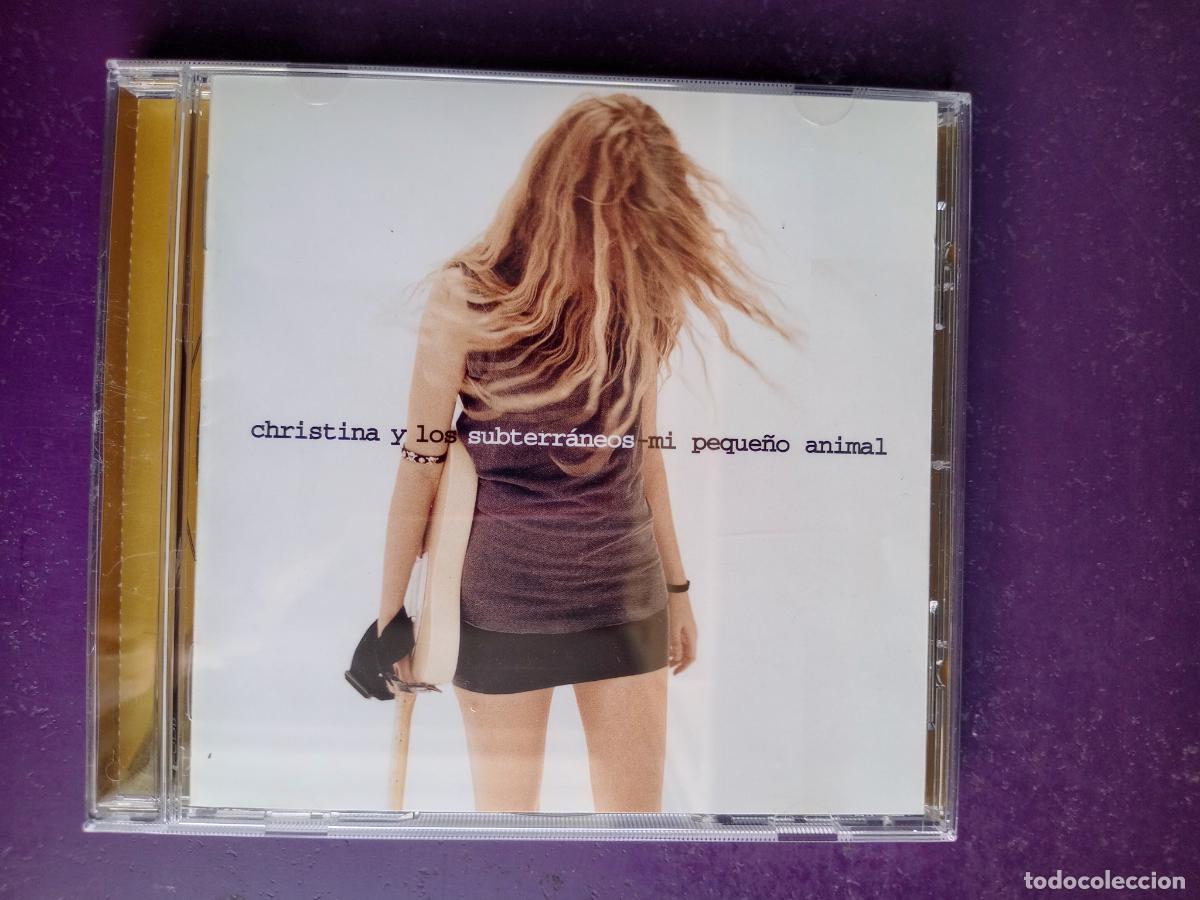 CDs de M&uacute;sica: Christina Y Los Subterr&aacute;neos &ndash; Mi Peque&ntilde;o Animal - cd WEA 1994 - LEVES SE&Ntilde;ALES DE USO