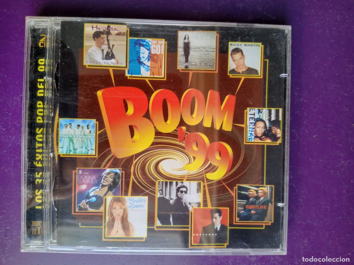 CDs de M&uacute;sica: BOOM 99 - DOBLE CD EMI 1999 - 35 EXITOS - SABINA - BUNBURY - JARABE DE PALO - PET SHOP BOYS - DONNA