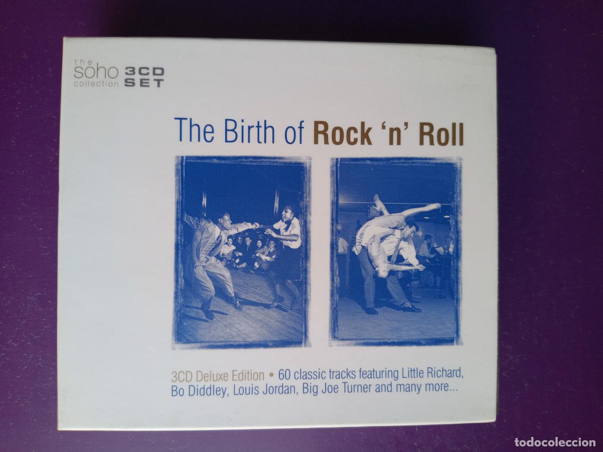 CDs de M&uacute;sica: The Birth Of Rock N Roll - TRIPLE CD 2006 - 60 TEMAS CLASICOS - ETTA JAMES, BO DIDDLEY, IKE TURNER
