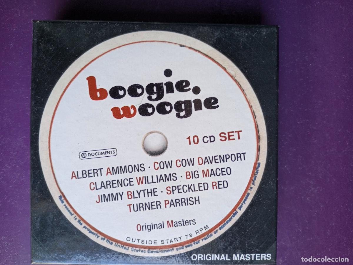 CDs de M&uacute;sica: Boogie Woogie - CAJA 10 CD 2003 - 200 TEMAS CLASICOS - BLUES, JAZZ, SOUL ROCK N ROLL - COUNTRY