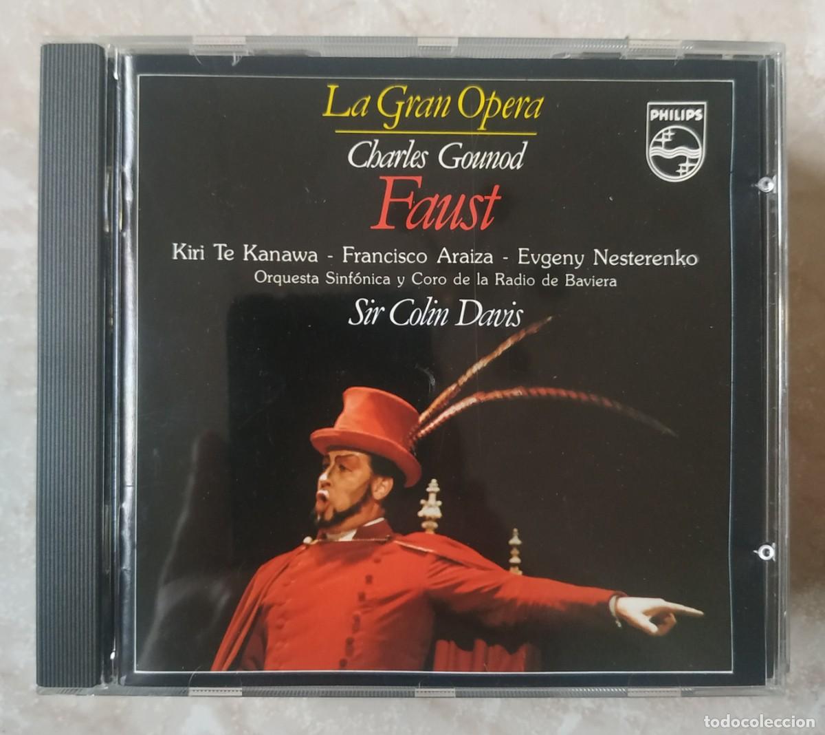 CDs de m&uacute;sica: CD LA GRAN OPERA CHARLES GOUNOD - FAUST - Foto 1