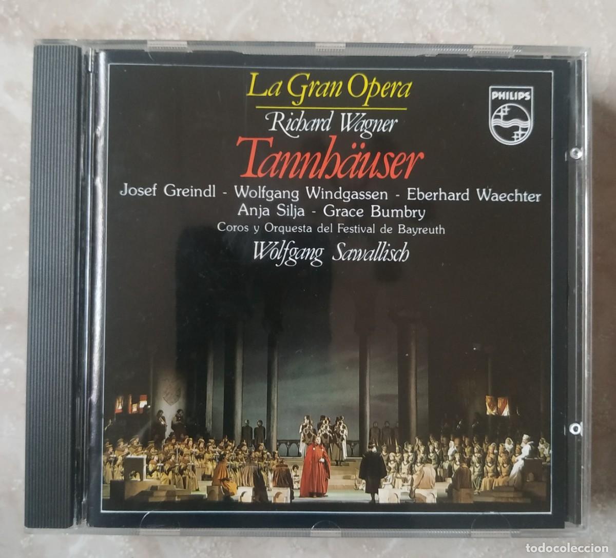 CDs de m&uacute;sica: CD LA GRAN OPERA WAGNER TANNHAUSER - Foto 1