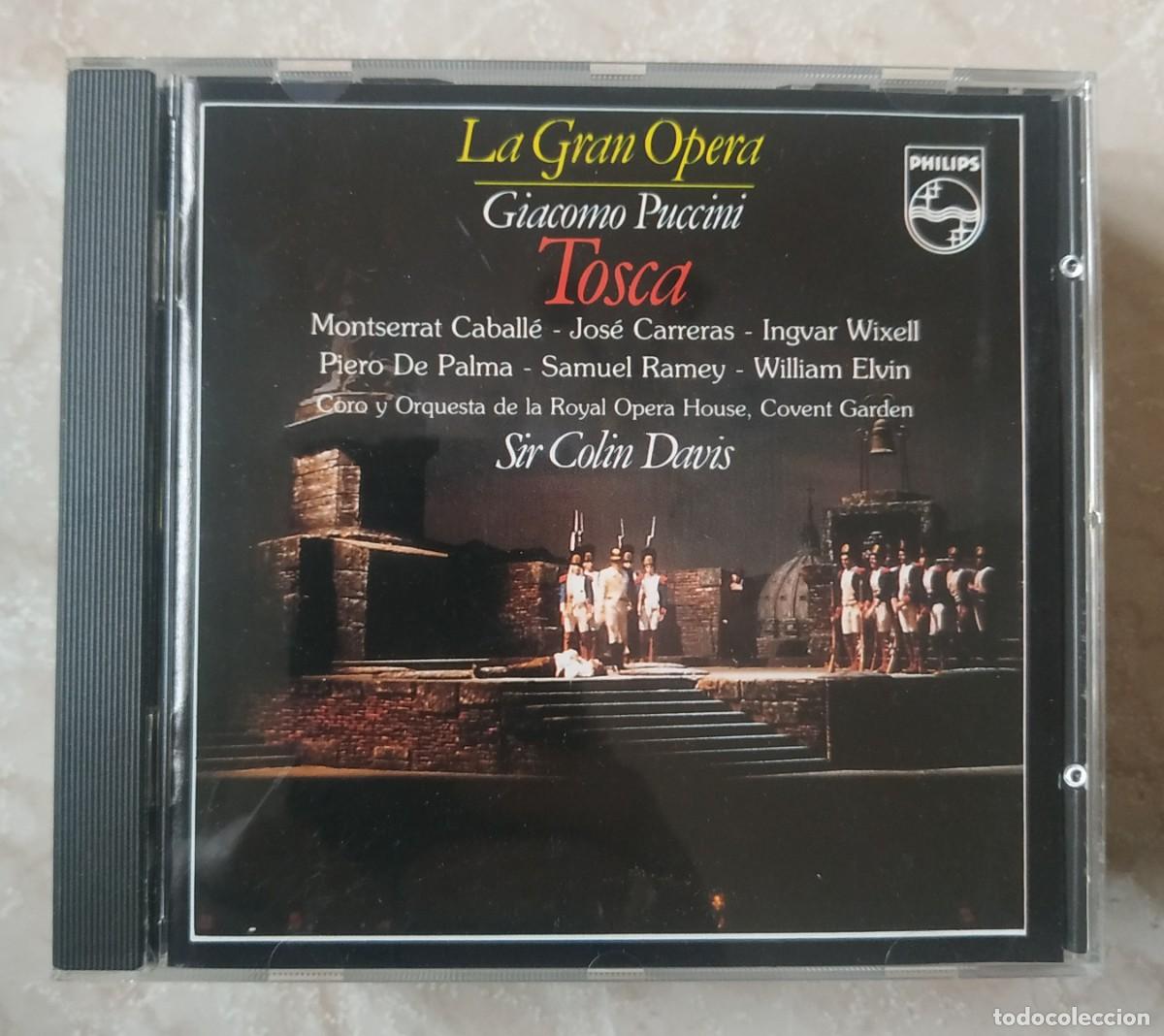 CDs de m&uacute;sica: CD LA GRAN OPERA PUCCINI TOSCA - Foto 1