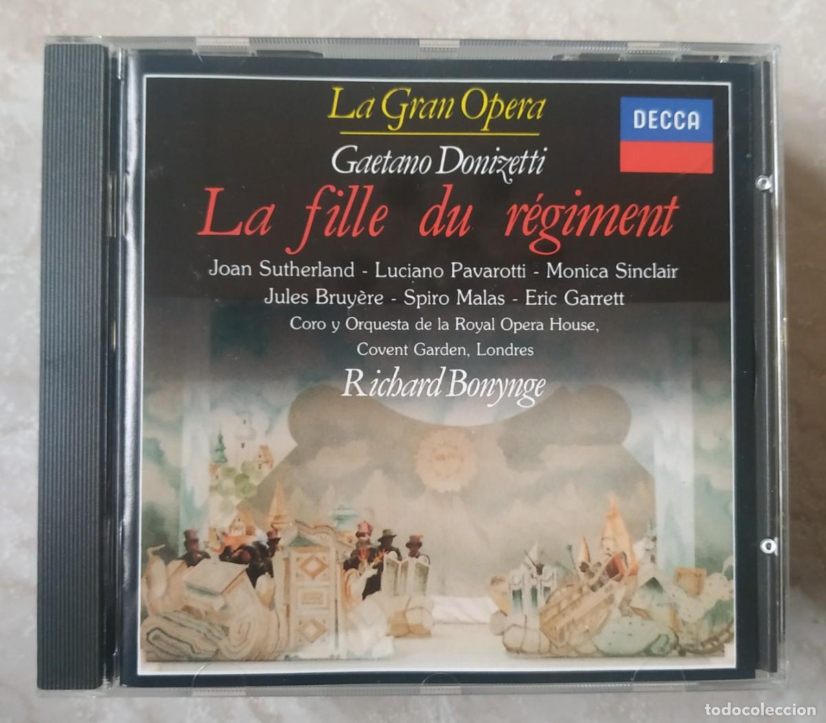 Music CDs: CD LA GRAN OPERA DONIZETTI LA FILLE DU REGIMENT