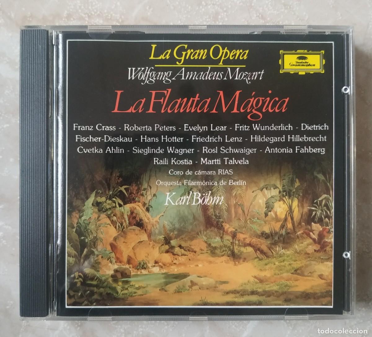 Music CDs: CD LA GRAN OPERA MOZART LA FLAUTA MAGICA