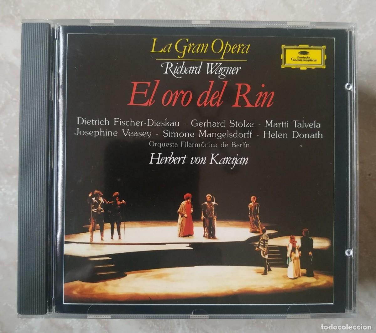 CDs de M&uacute;sica: CD LA GRAN OPERA WAGNER EL ORO DEL RIN
