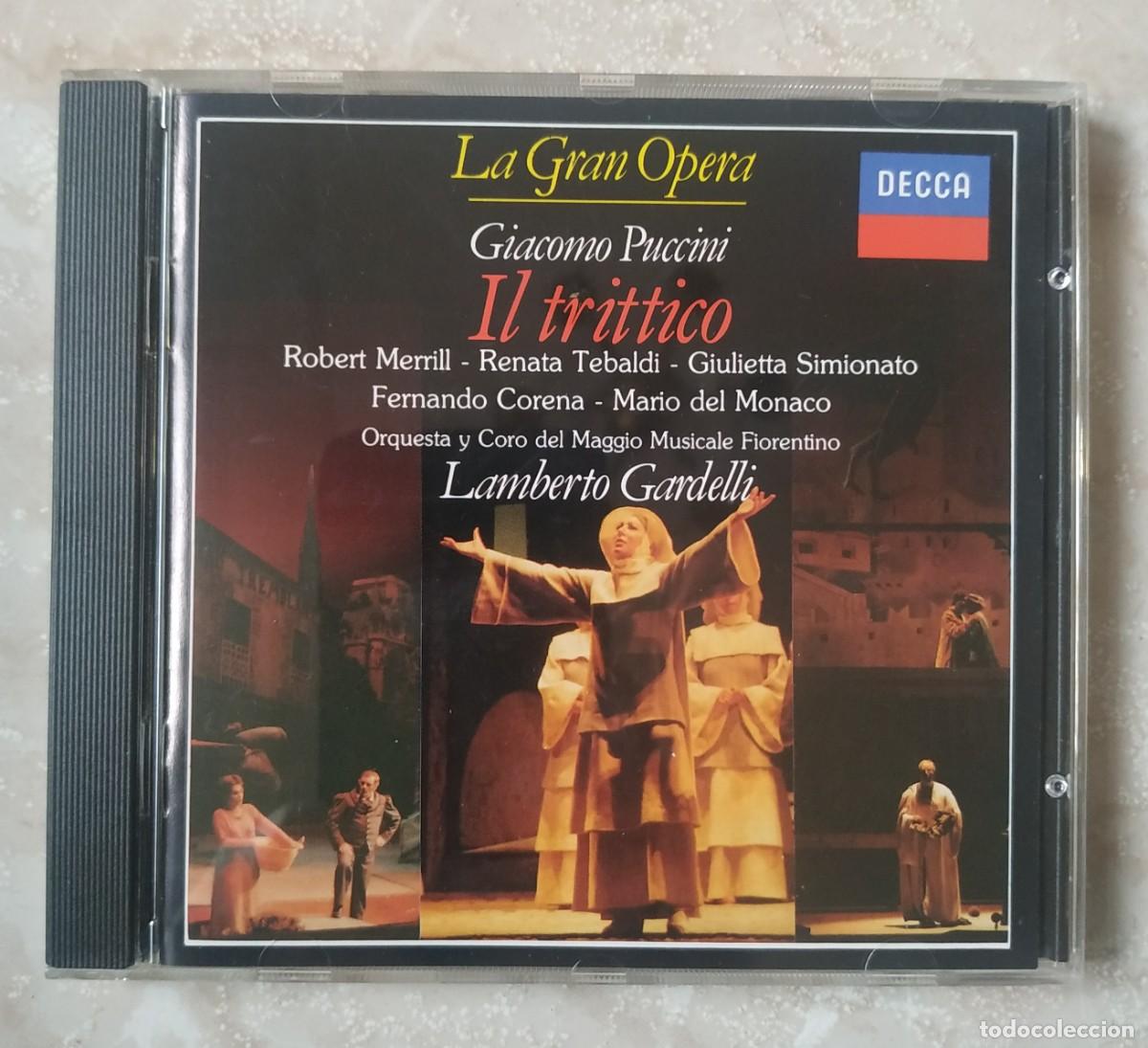 CDs de m&uacute;sica: CD LA GRAN OPERA PUCCINI IL TRITTICO - Foto 1