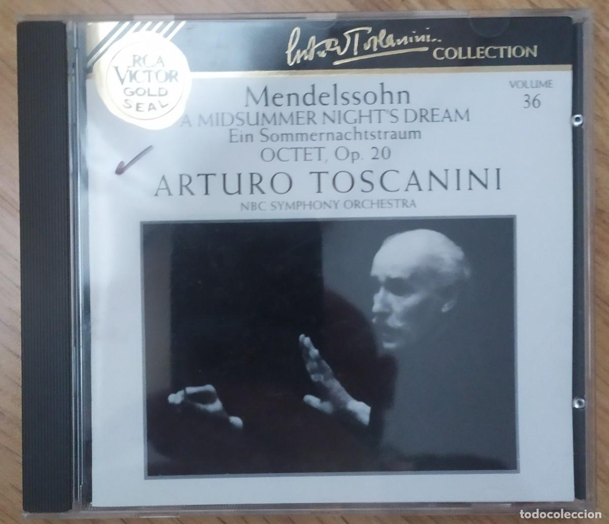CDs de M&uacute;sica: CD ARTURO TOSCANINI COLLECTION - MENDELSSOHN
