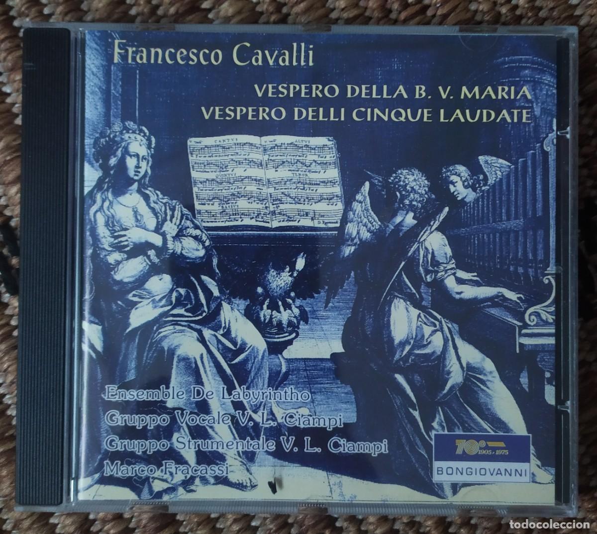 CDs de M&uacute;sica: CD FRANCESCO CAVALLI - VESPERO DELLA B.V MARIA