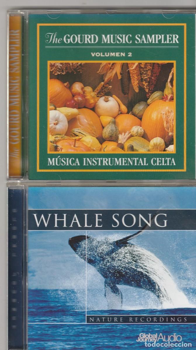 CDs de M&uacute;sica: Whale Song-2001 + THE GOURD MUSIC SAMPLER VL 2- ...Musica Instrumental Celta -1998-