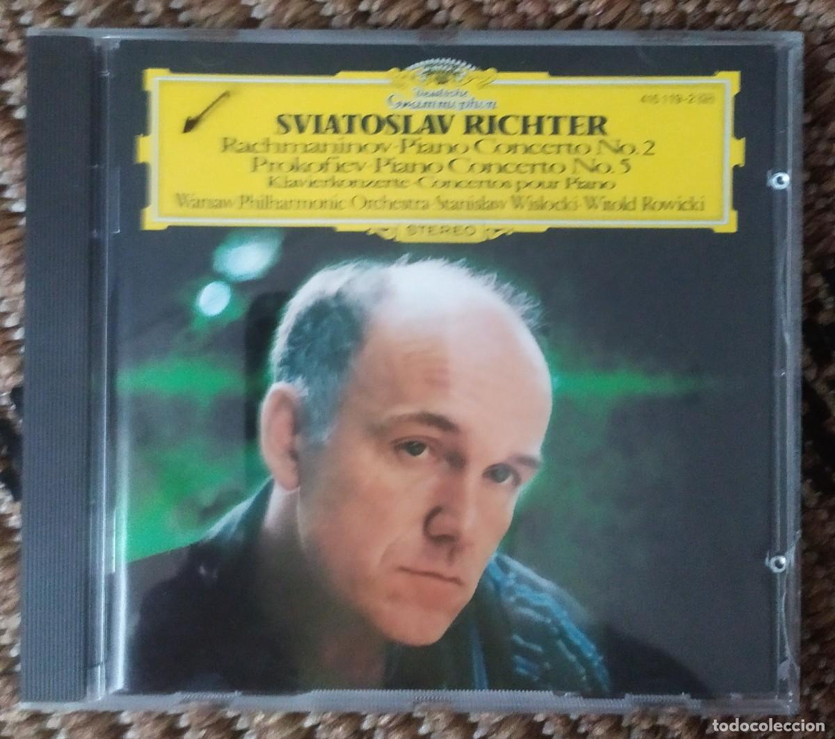 CDs de M&uacute;sica: CD SVIATOSLAV RICHTER - PIANO CONCERTOS RACHMANINOV Y PROKOFIEV