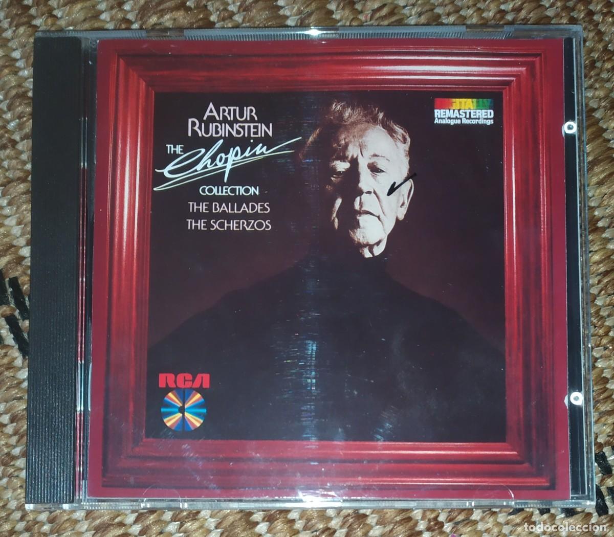 CDs de M&uacute;sica: CD ARTUR RUBINSTEIN. THE CHOPIN COLLECTION THE BALLADES. THE SCHERZOS