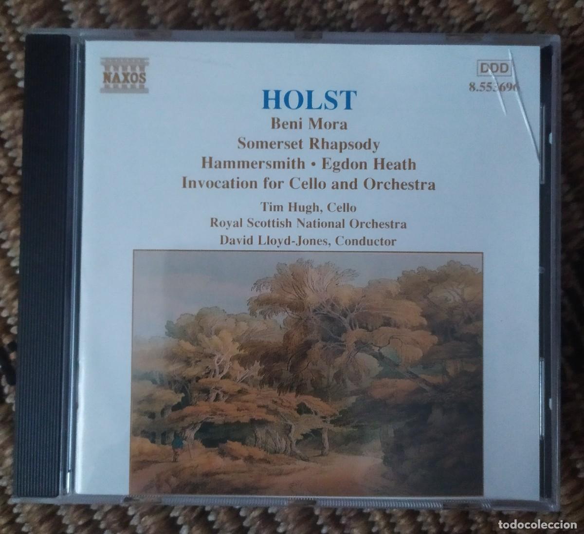 CDs de M&uacute;sica: CD HOLST BENI MORA INVOCATION FOR CELLO AND ORCHESTRA
