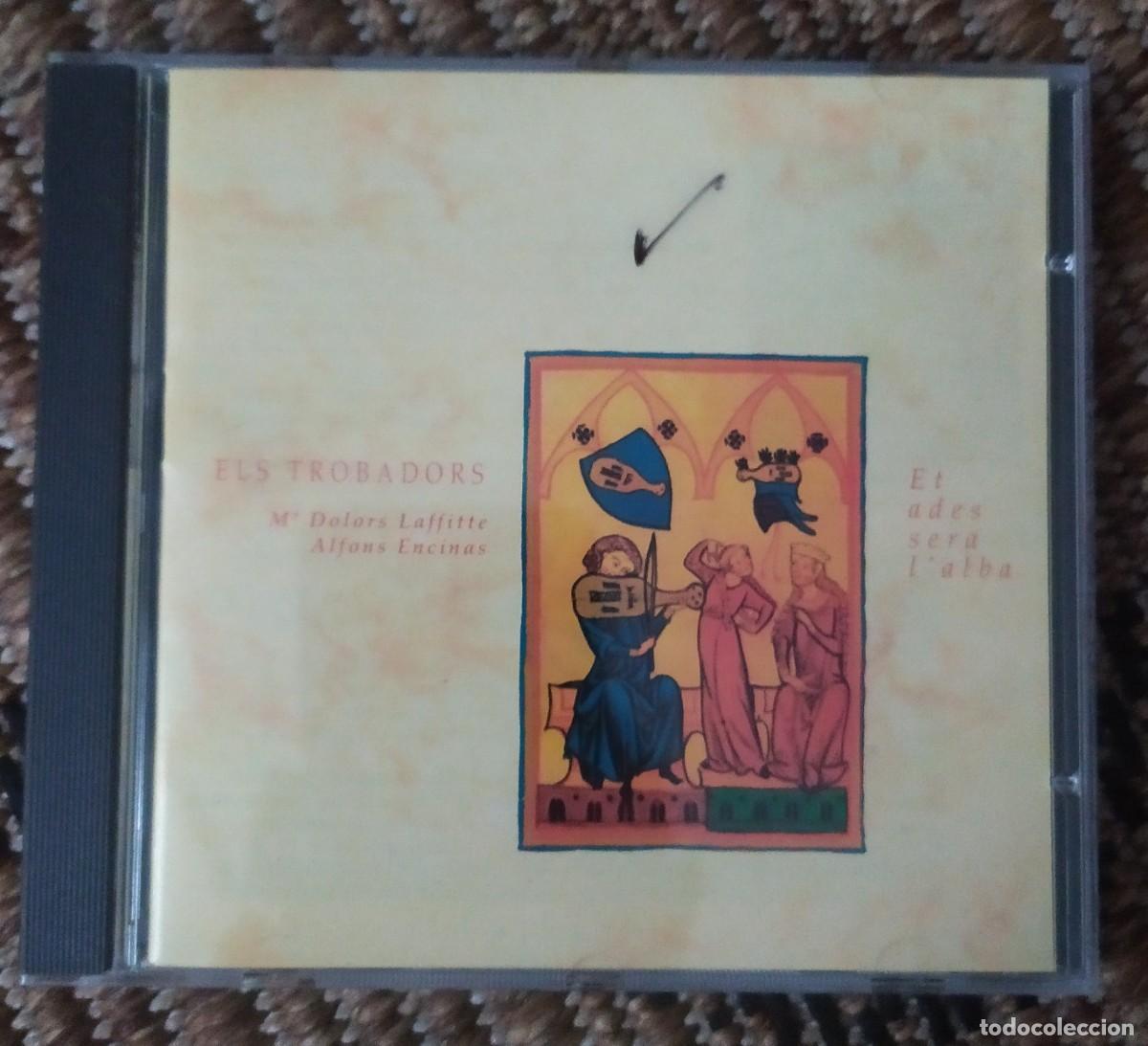 CDs de M&uacute;sica: CD ELS TROBADORS - ET ADES SERA L&acute;ALBA