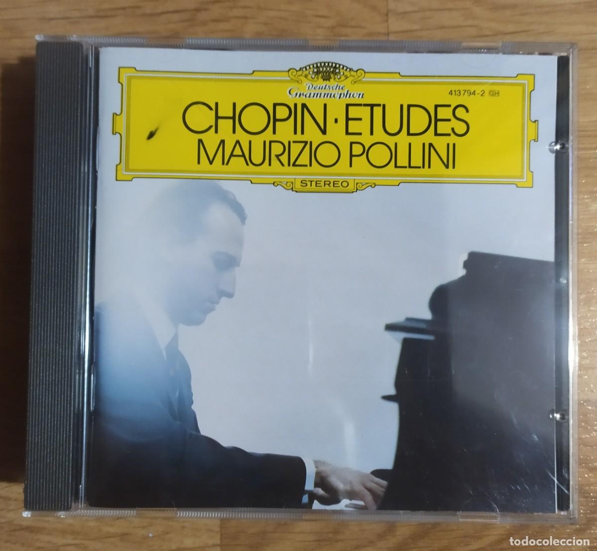 CDs de M&uacute;sica: CD CHOPIN ETUDES MAURICIO POLLINI